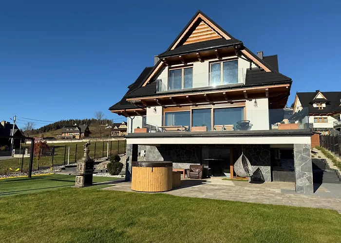 Villa Lawendowy Prestige- Balia, Sauna, Bilard